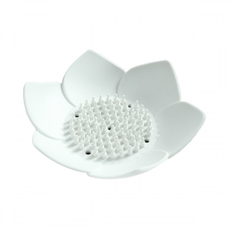 Silicone Drainable Lotus Soap Dishes