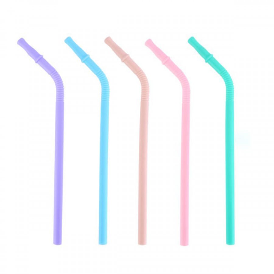 Reusable Silicone Drinking Straws