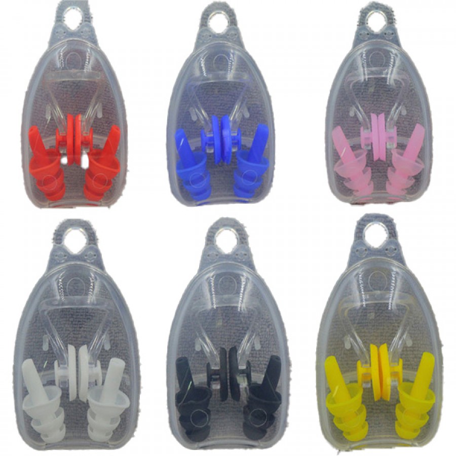 New Arrival Waterproof Silicone Swimming Nose Clip Plugs