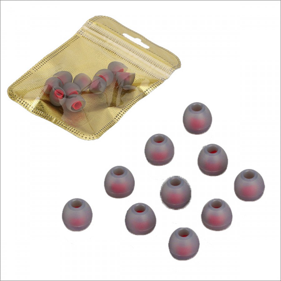 Personalized Bulk Non-Toxic Reusable Silicone Earbud Replacement Tips