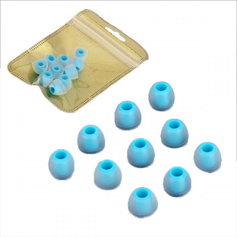 Personalized Bulk Non-Toxic Reusable Silicone Earbud Replacement Tips