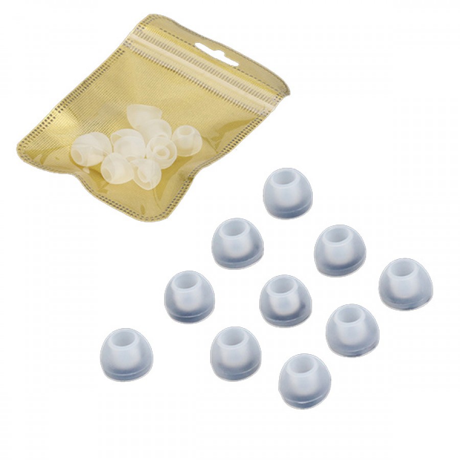 Personalized Bulk Non-Toxic Reusable Silicone Earbud Replacement Tips