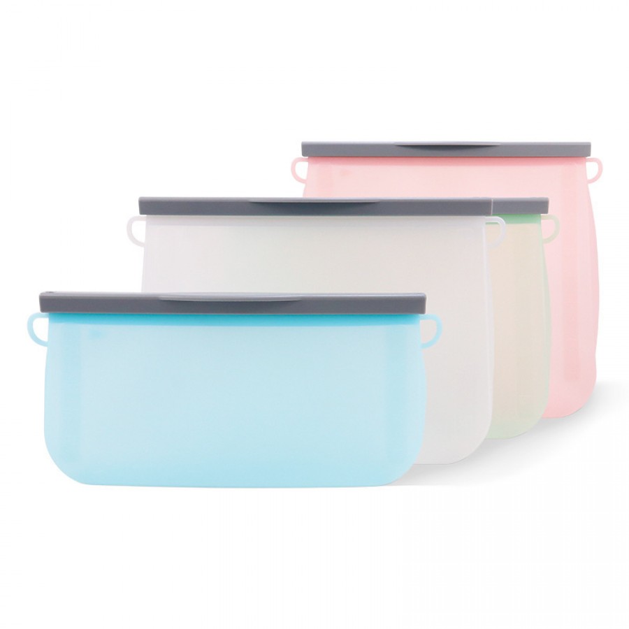 Leakproof Reusable Silicone Storage Bag