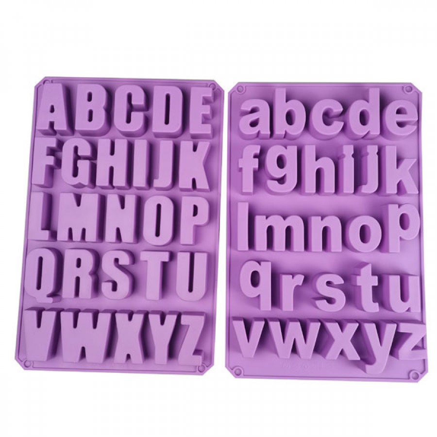 Custom New Food Grade BPA Free Silicone 26 Letters DIY Baking Mold Manufacturer