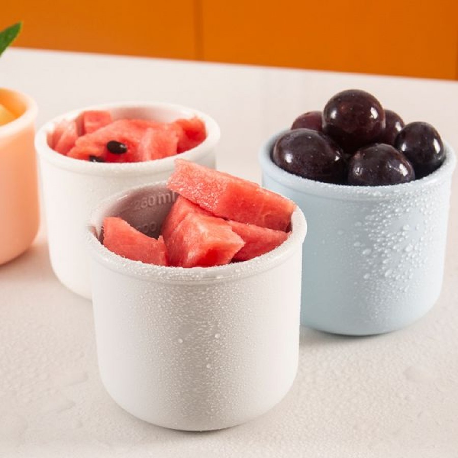 Reusable Freezer Containers Ice Cream Boxes with Lids Silicone