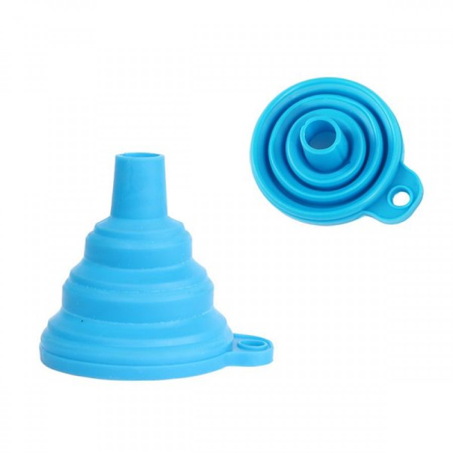 Silicone Foldable Liquid Dispensing Mini Funnel Kitchen Tools Manufacturer