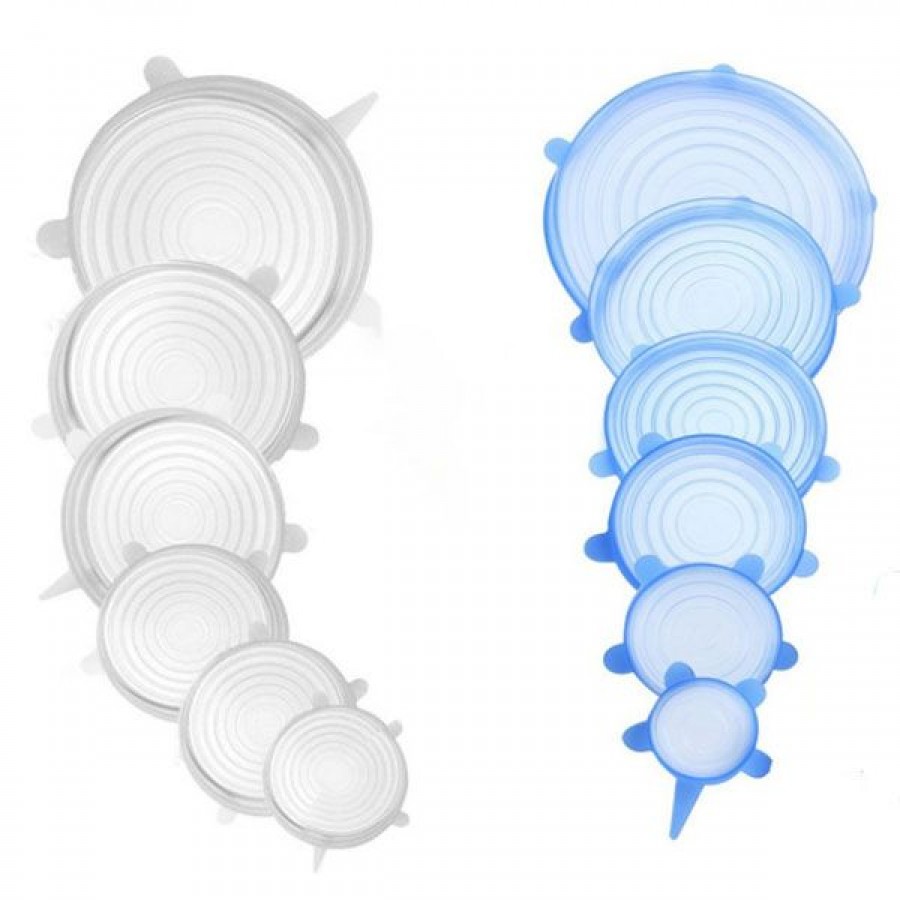 Resuable Airtight Silicone Food Wrap Cover Set