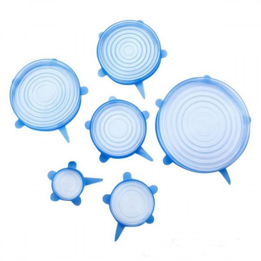 Resuable Airtight Silicone Food Wrap Cover Set