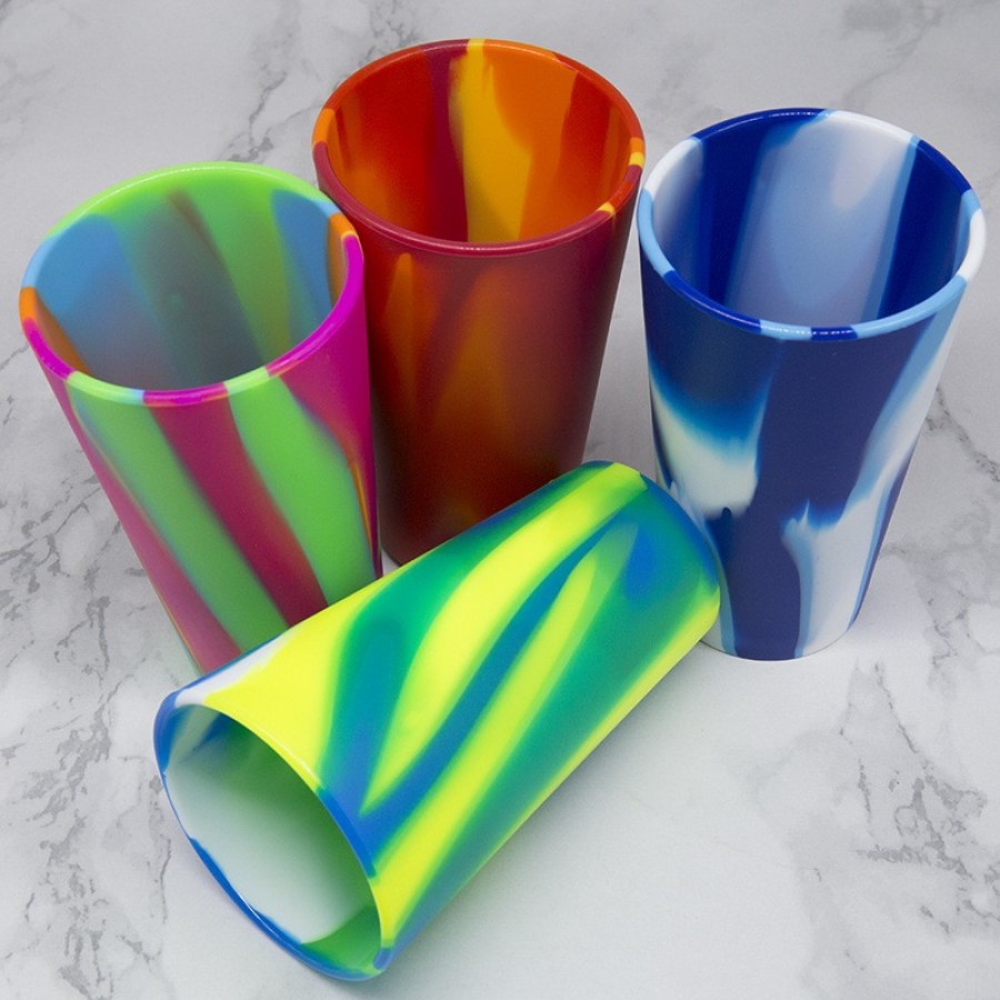 Mixed color liquid silicone rubber water cup