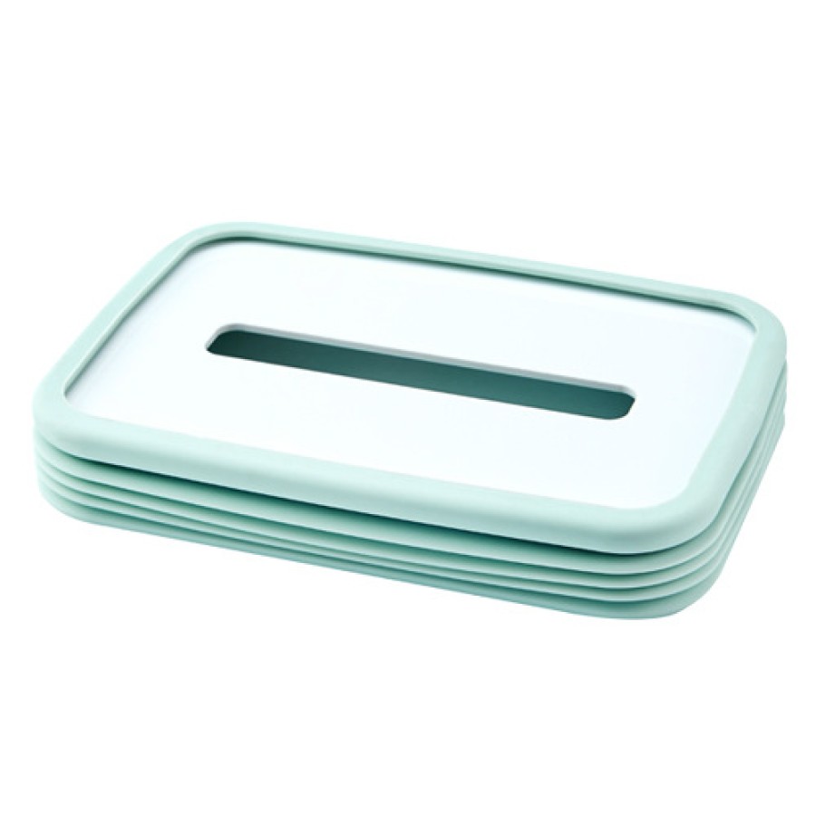 Silicone tissue box cover