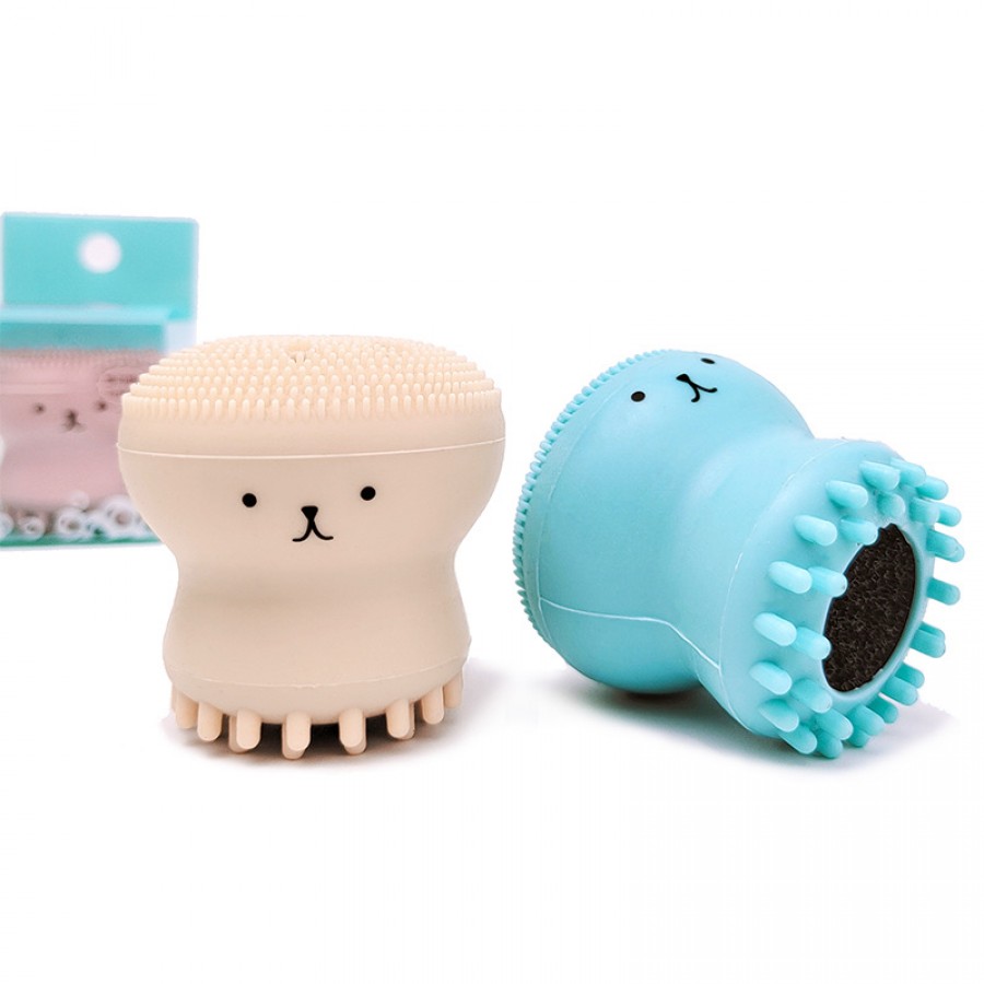 Octopus Shape Silicone Baby Body Wash Brush