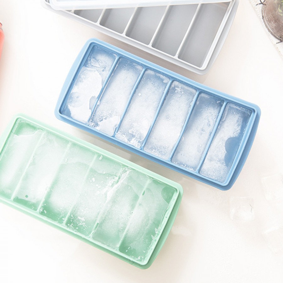 Multi-grid Silicone Ice Cube Mold with Lid Home