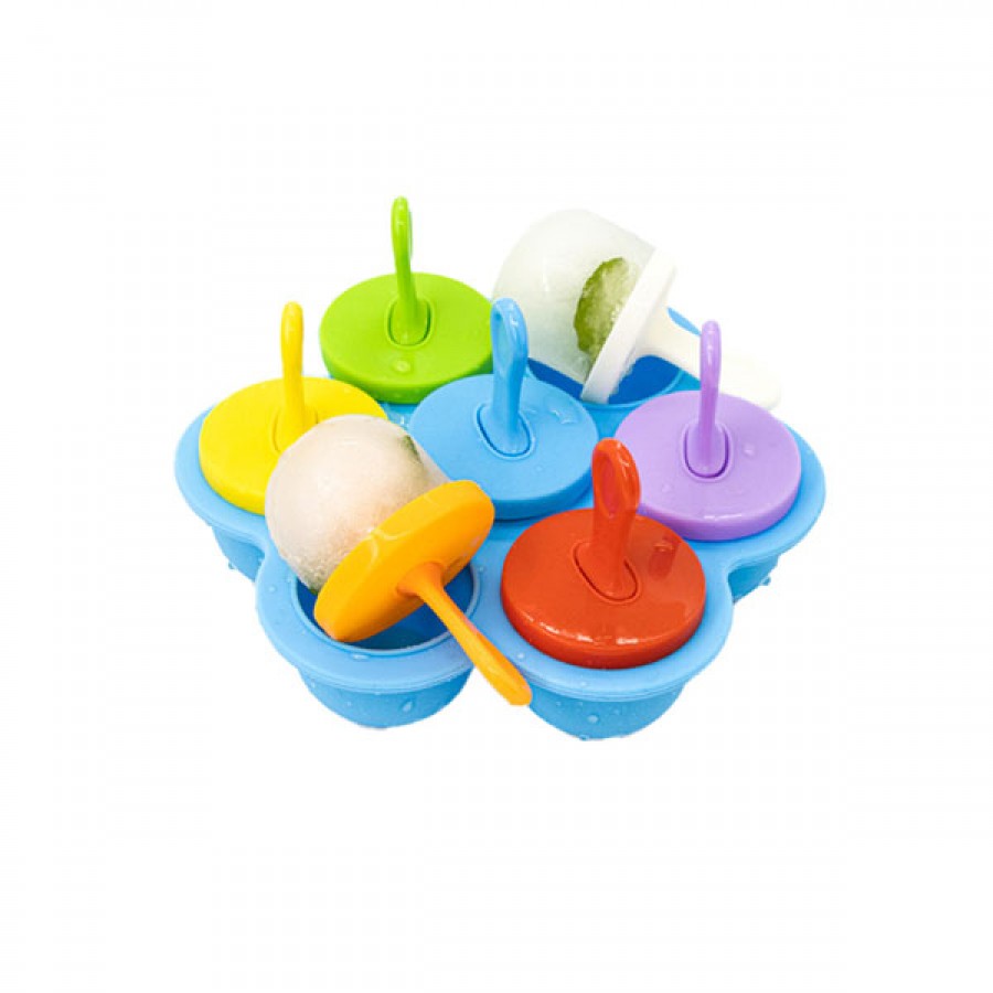 Hot Selling Food Grade Silicone Ice Cream Mold with Sticks