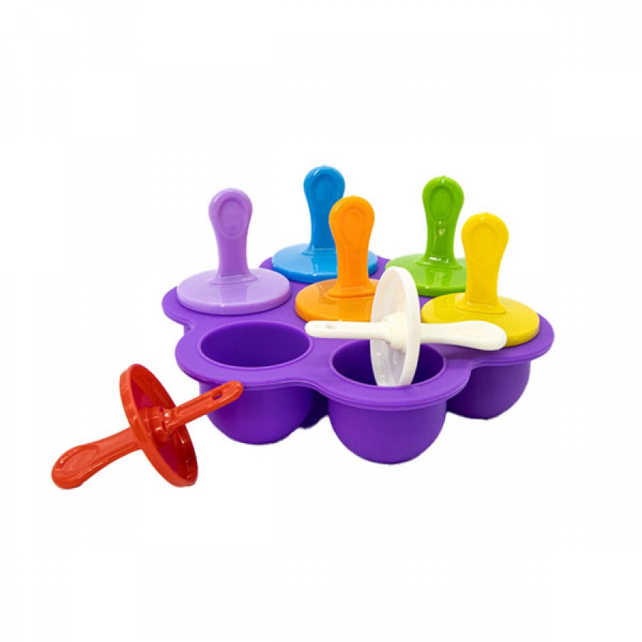 Hot Selling Food Grade Silicone Ice Cream Mold with Sticks