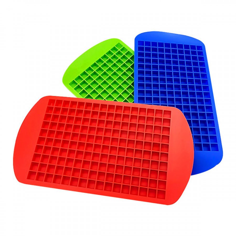 160 grid square silicone ice tray