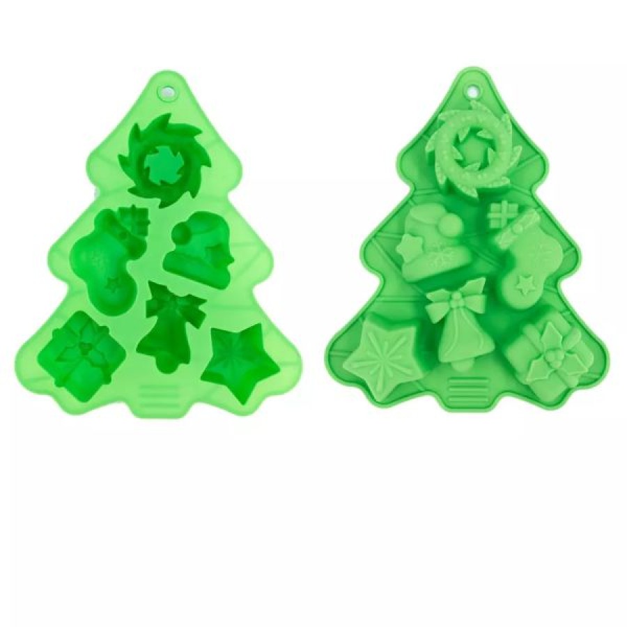 Christmas tree silicone baking mold