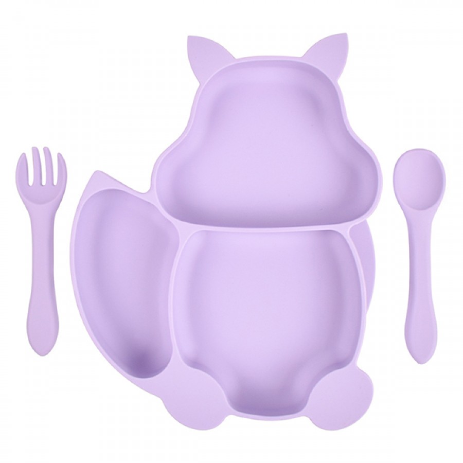 Silicone squirrel suction plate