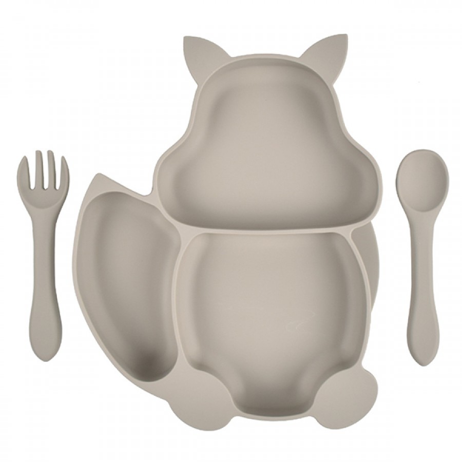 Silicone squirrel suction plate