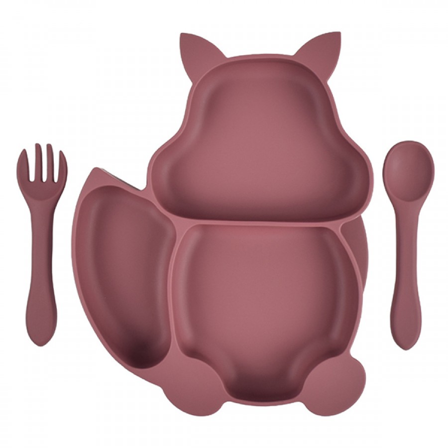 Silicone squirrel suction plate