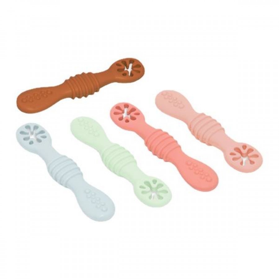 Silicone Baby Training Feeding Spoon