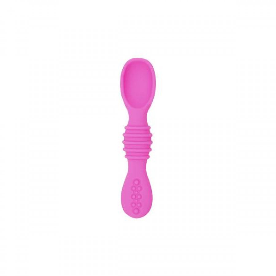 Silicone Baby Training Feeding Spoon