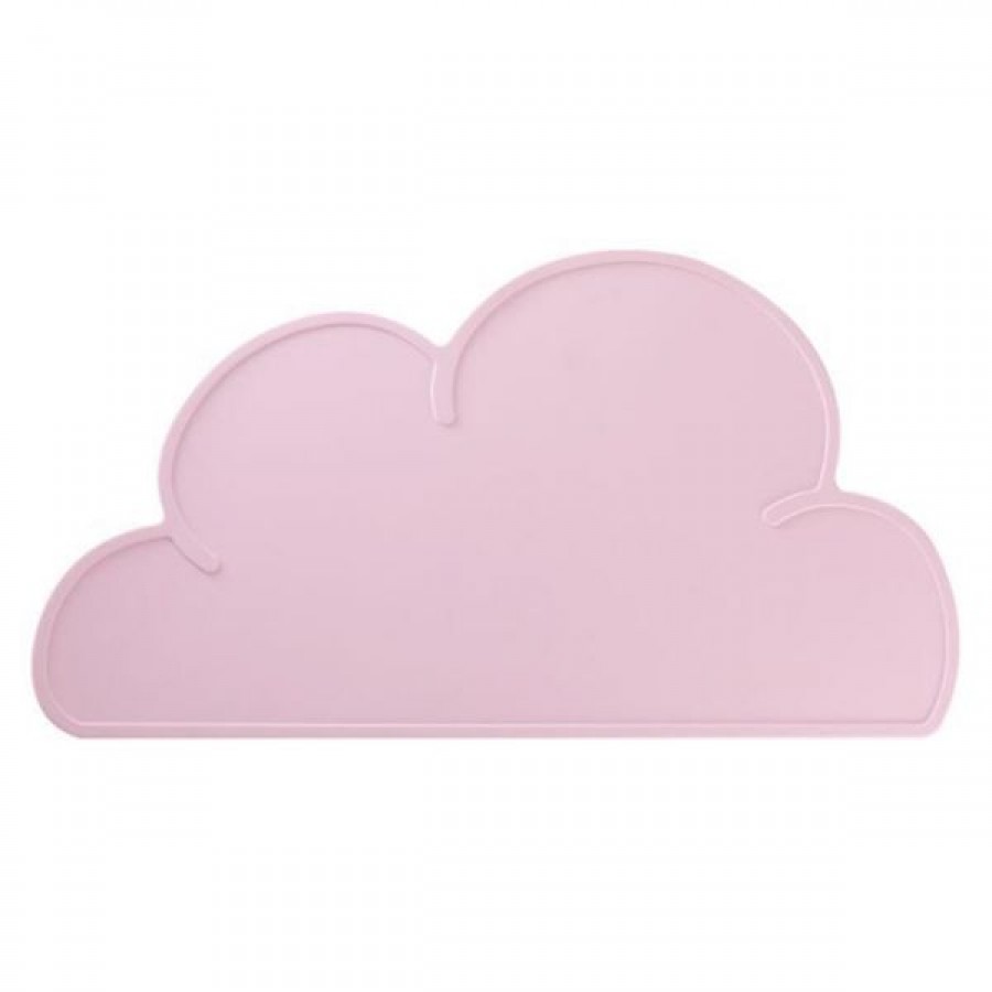 Cloud shaped silicone baby placemat