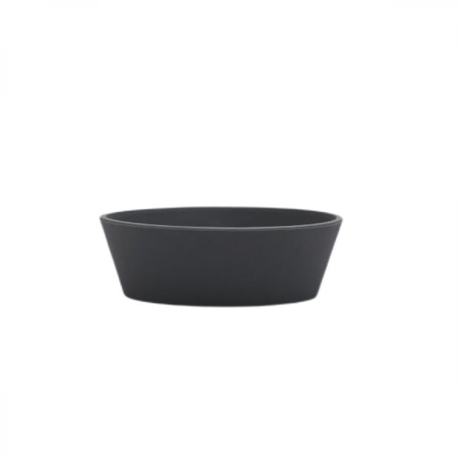 Simple colorful silicone bowl