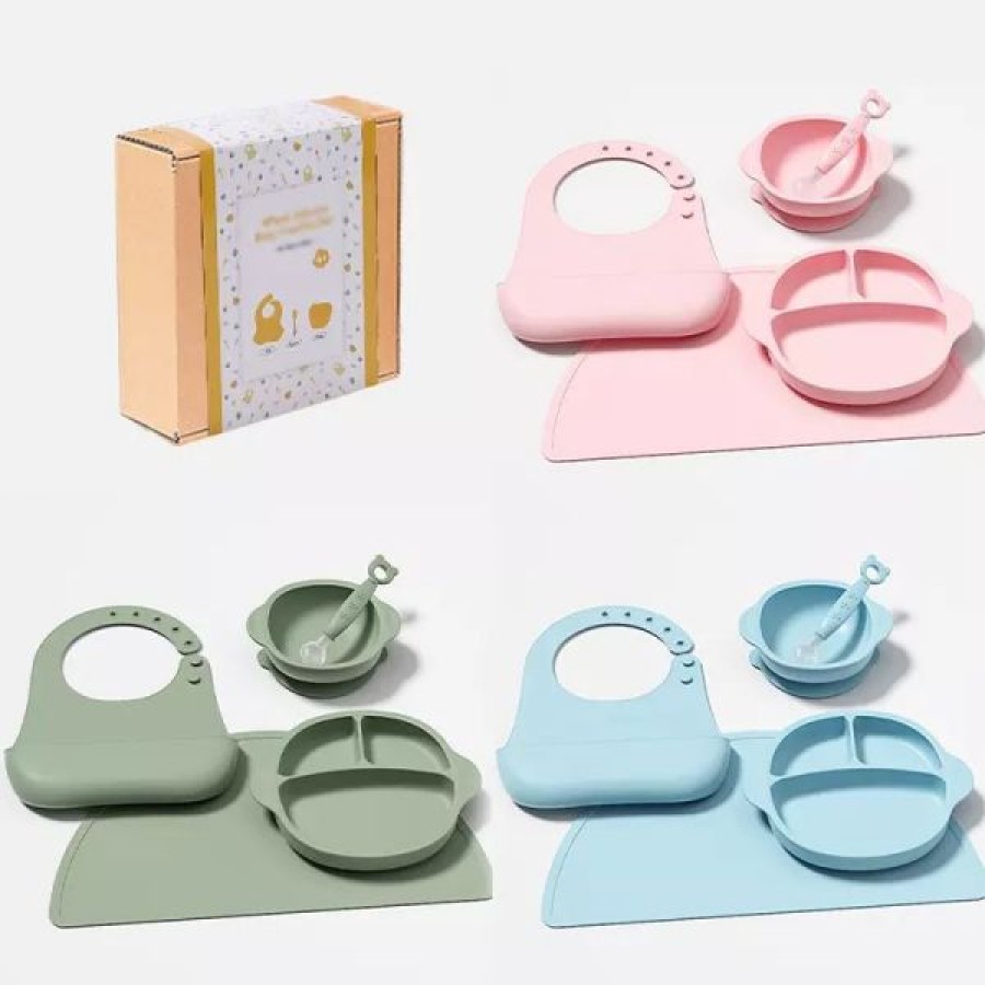 Silicone feeding package 5-piece set