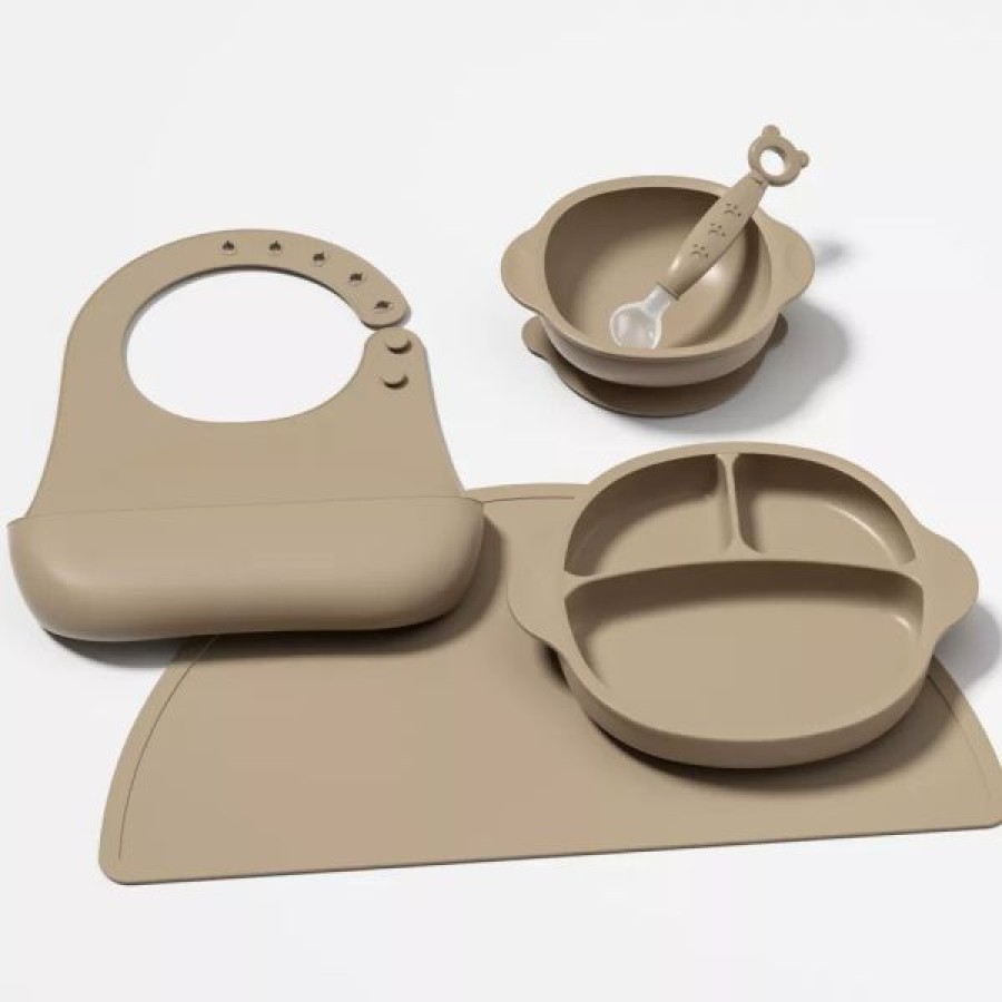 Silicone feeding package 5-piece set