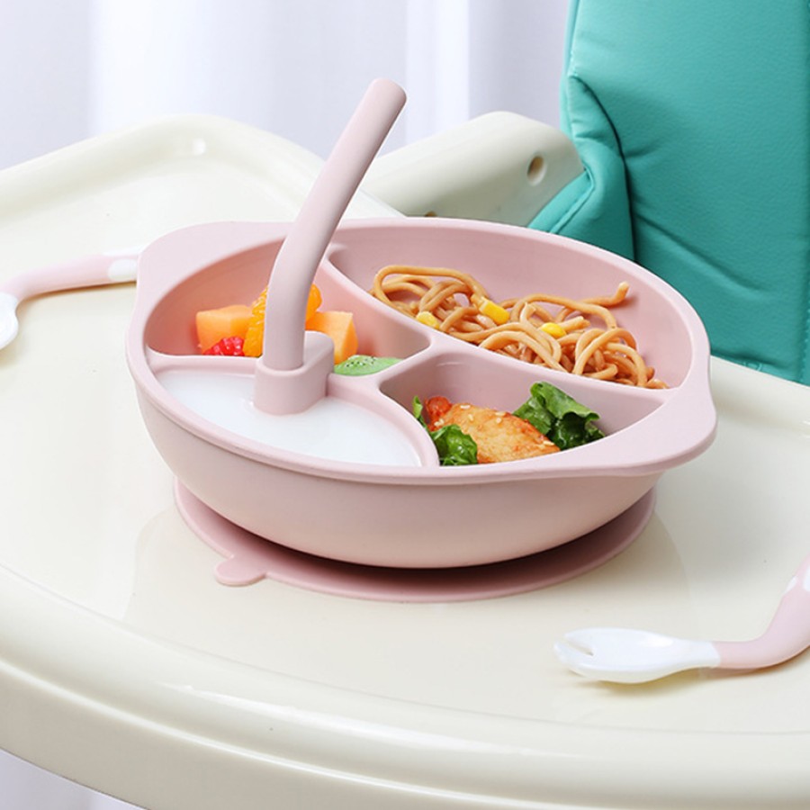 Morandi baby compartmentalized tableware set
