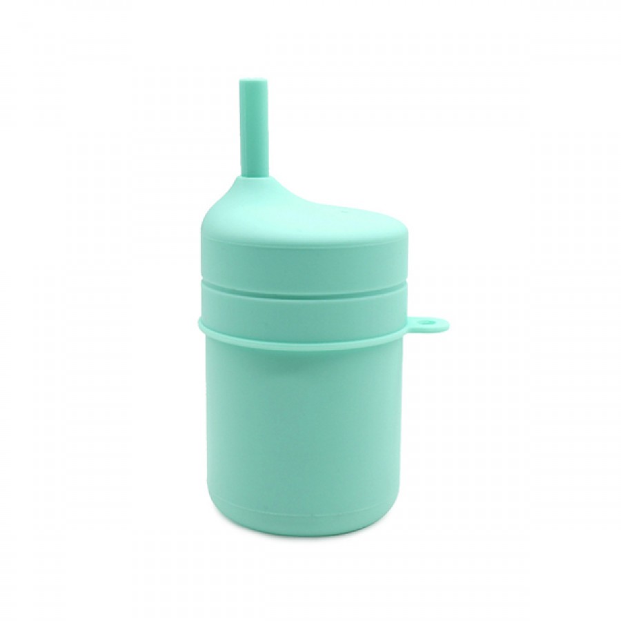 Silicone anti leaking sippy cup
