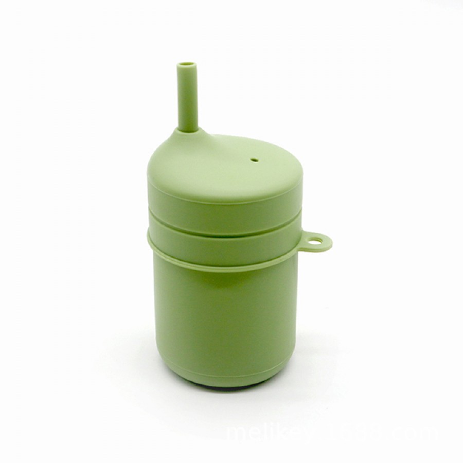 Anti Leaking Custom Silicone Cup With Sippy