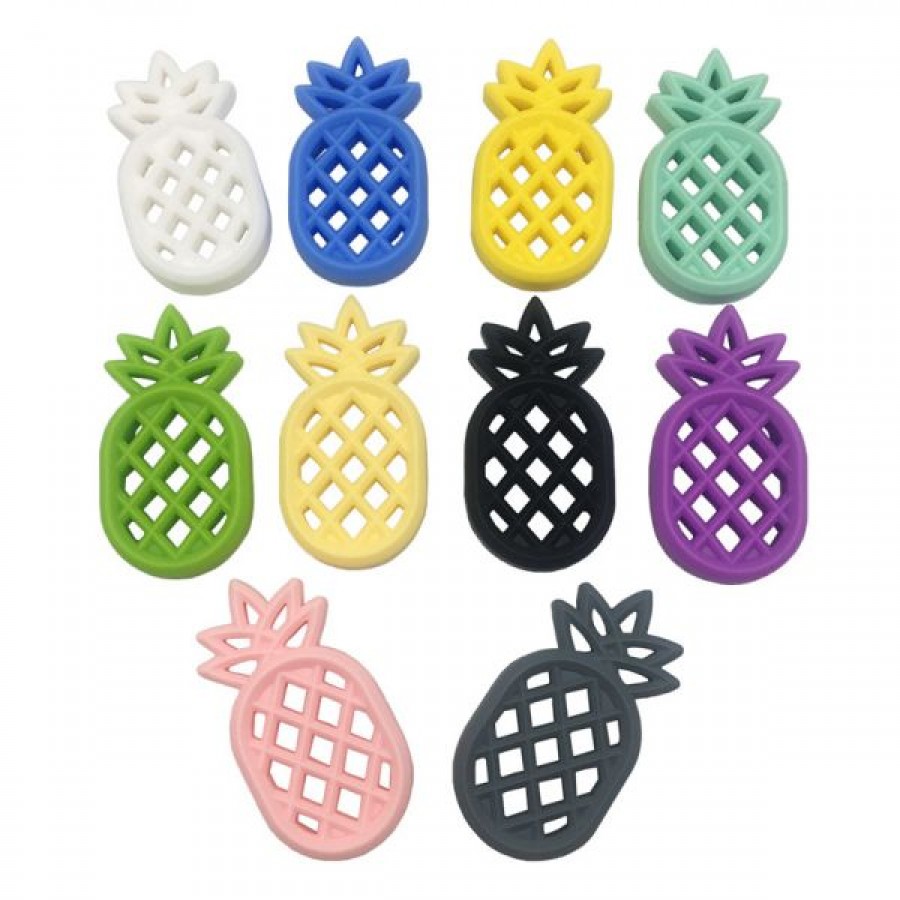 Pineapple-Shape Silicone Baby Teether