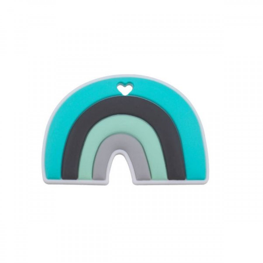 Rainbow-Shaped Silicone Baby Teether