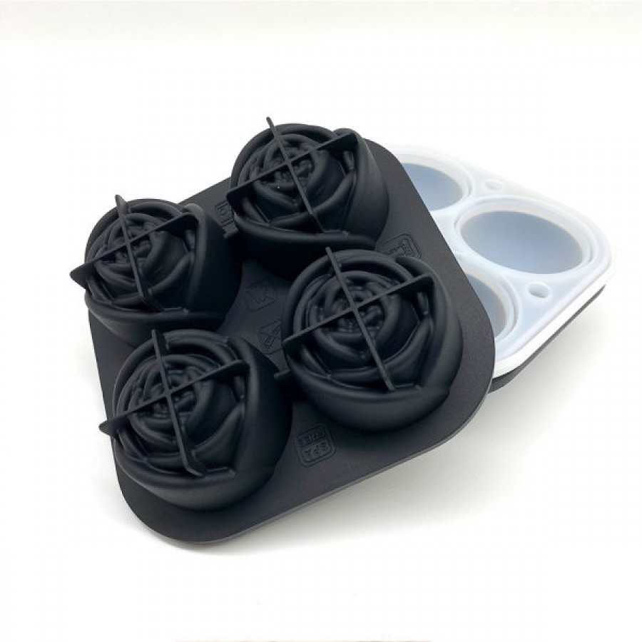 Rose-Shaped Silicone Whisky Ice Mold