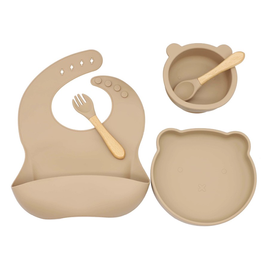 Bear silicone feeding 5-piece set