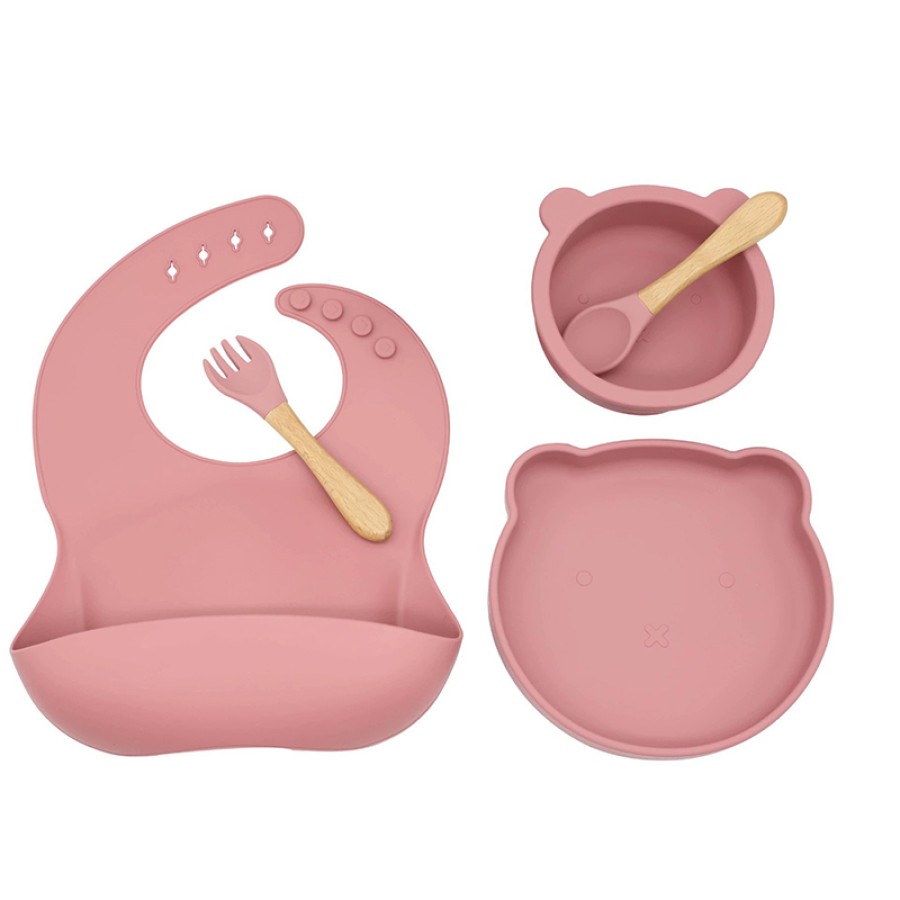 Bear silicone feeding 5-piece set