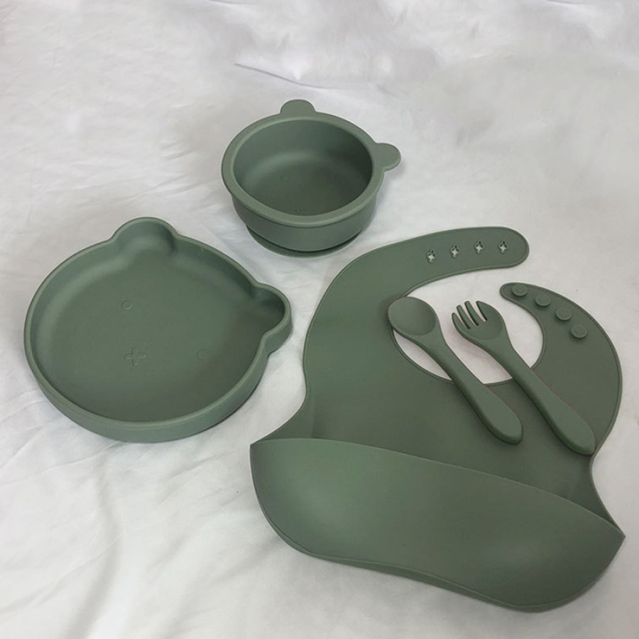 Bear silicone feeding 5-piece set