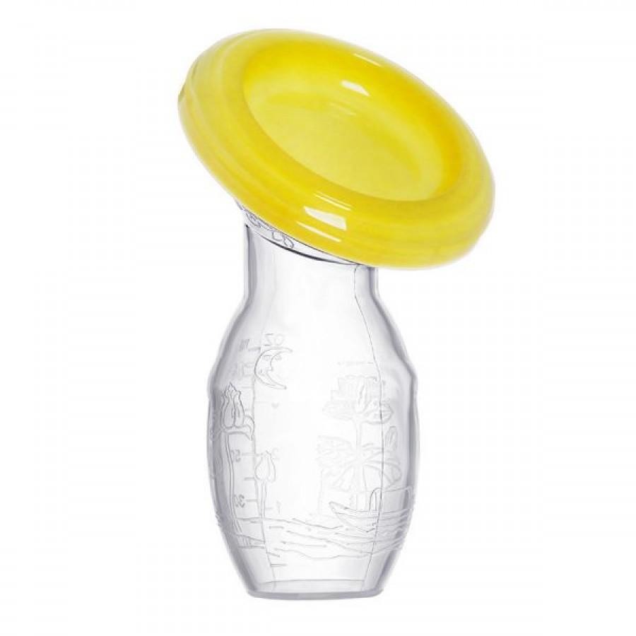 Simple patterned manual silicone breast pump