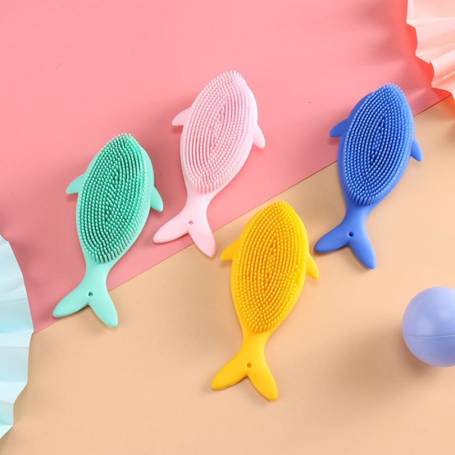 Soft Silicone Bath Body Brush for Baby