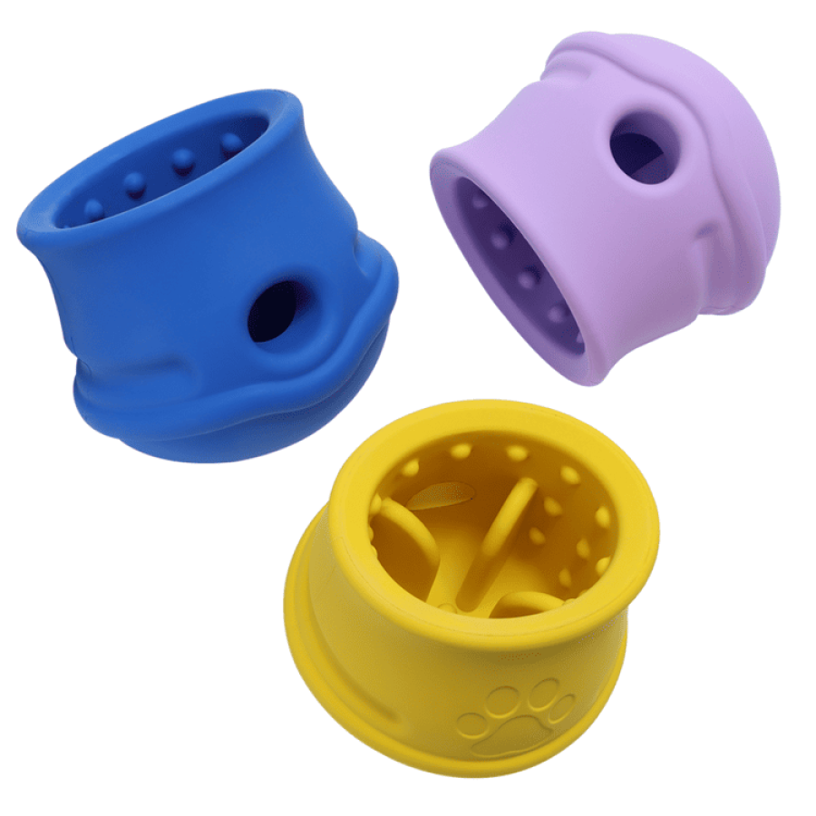 Hemispherical dog educational toy