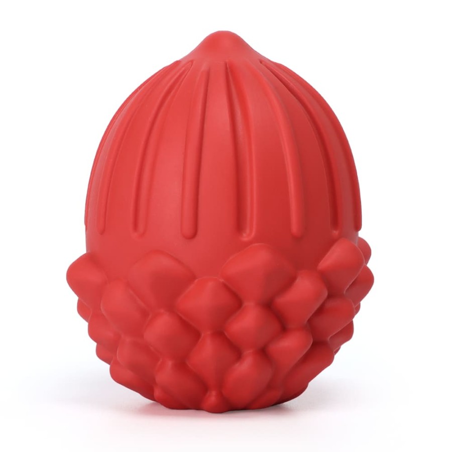 Rubber Pinecone Treat Dispensing Dog Toy