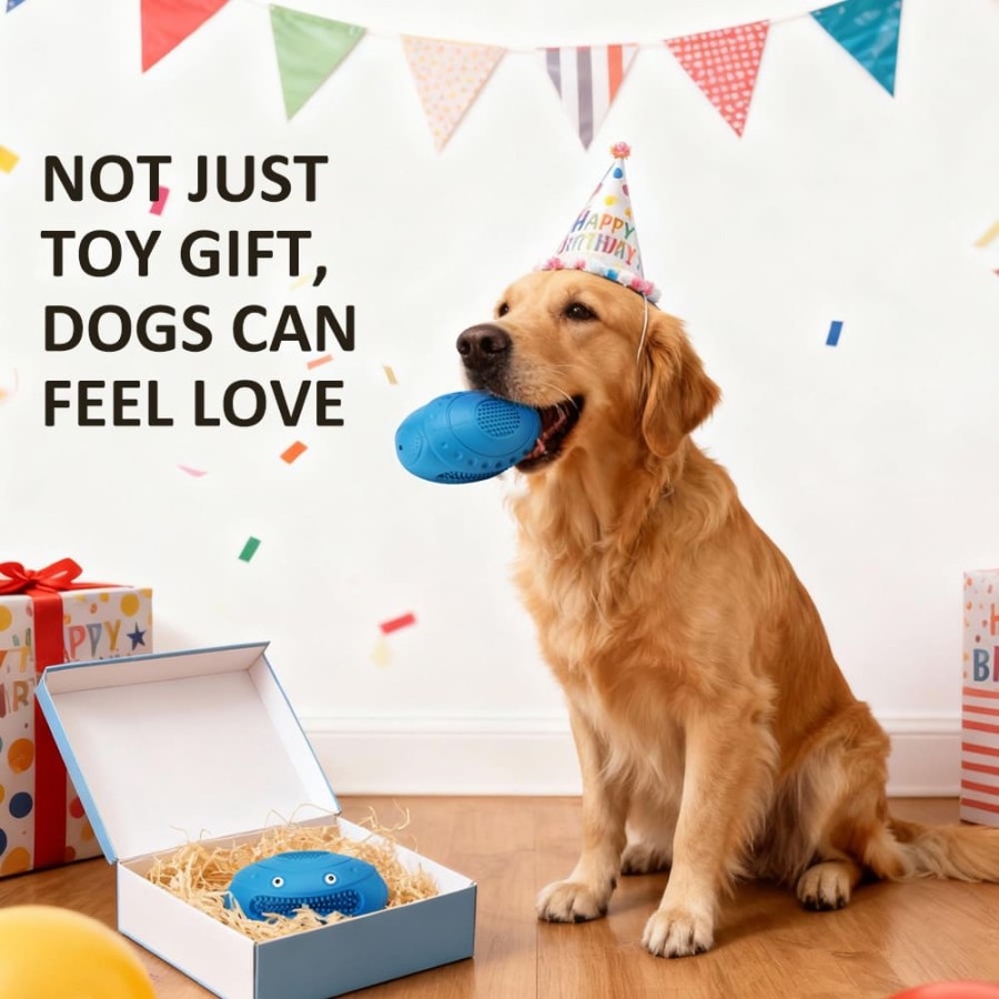 Robot head multi-functional dog chew toy