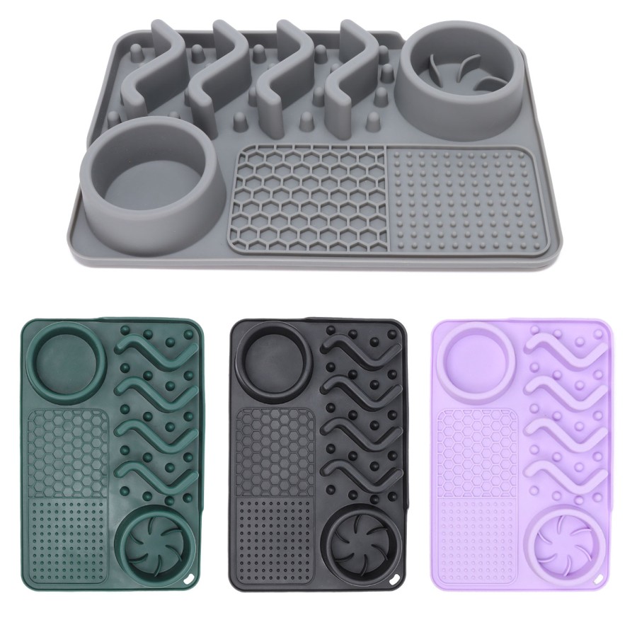 Silicone Pet Slow Feeder with Suction Cup