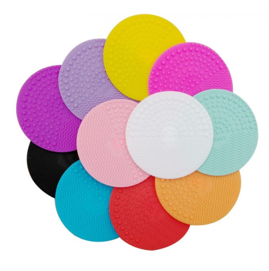 Wholesale Portable Silicone Makeup Brush Cleaner Mat