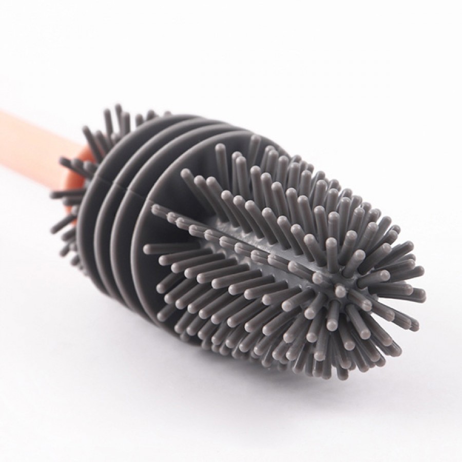 Handy Silicone Bottle Cleaning Brush with long handle Kitchen