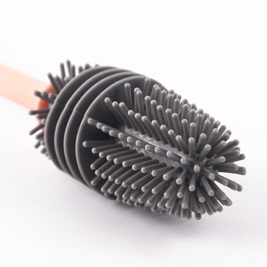 Silicone Bottle Cleaning Brush with long handle