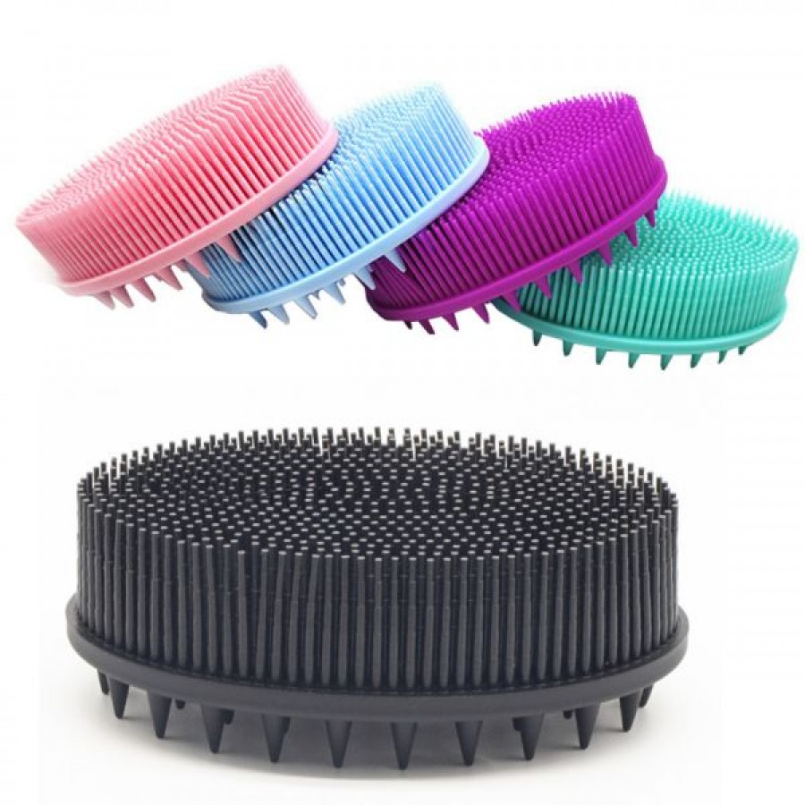 Hot Customized Bulk Cost-effective BPA Free Silicone Body Scrubber