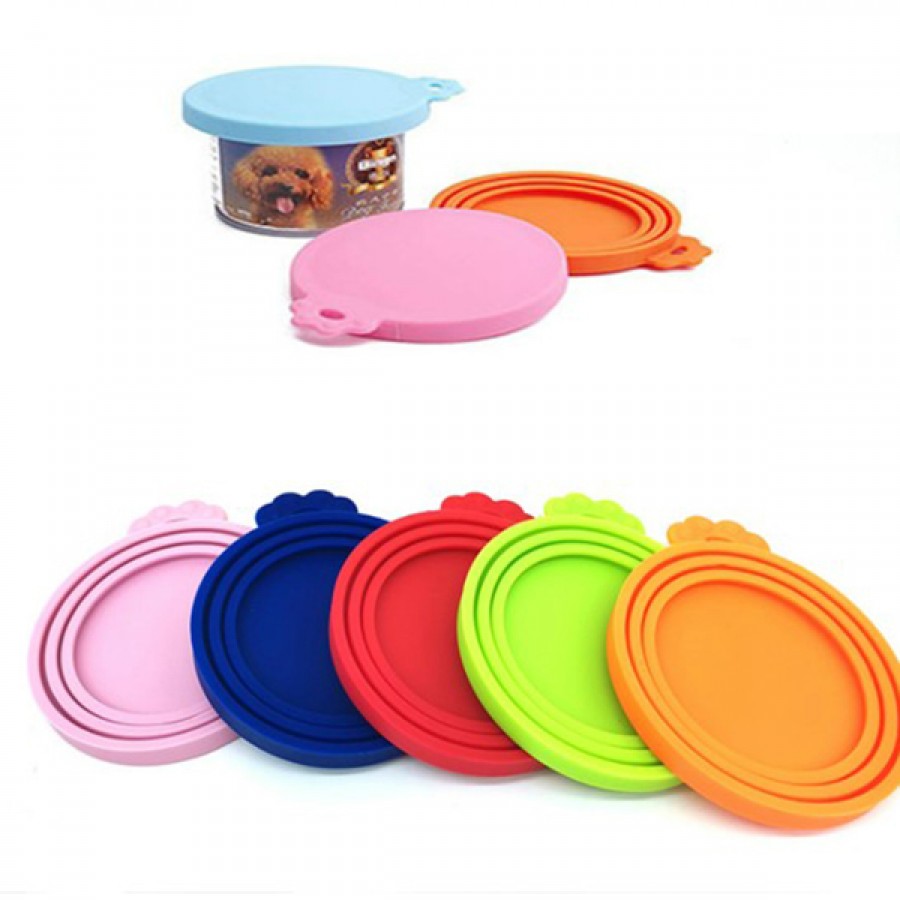 Silicone Pet Food Can Lid Covers