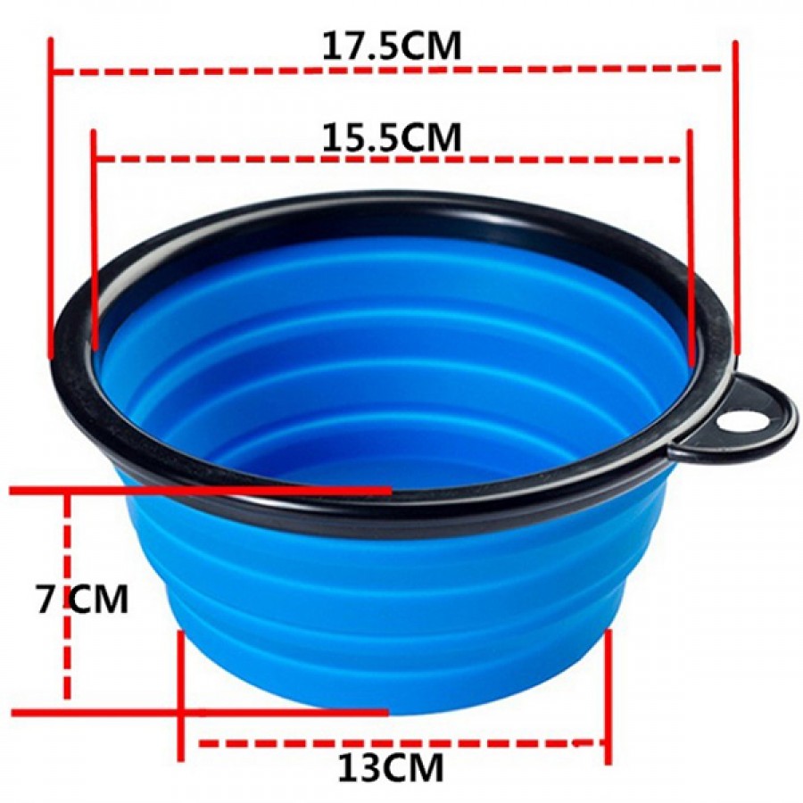 Silicone Collapsible Dog Bowls